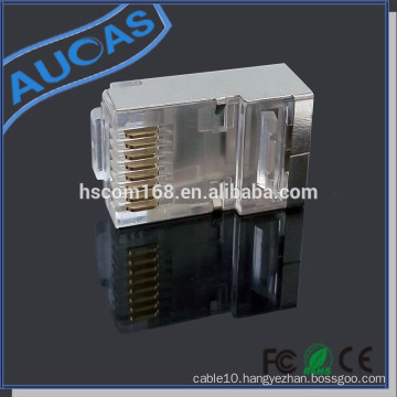 Factory Direct sell CAT5e UTP RJ45 plug connector cheap price electric plug 8P8Cfor ethernet